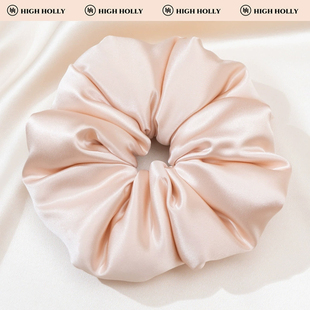 章小姐枕头发圈真丝kitsch同款 睡眠卷发神器睡觉填充大肠头绳女