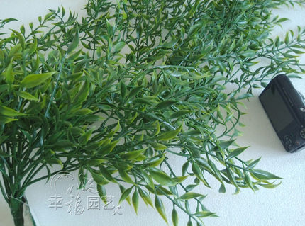 畅销仿真花壁挂 吊兰藤条假花 塑料花墙面管道装饰植物蔓藤绿植叶