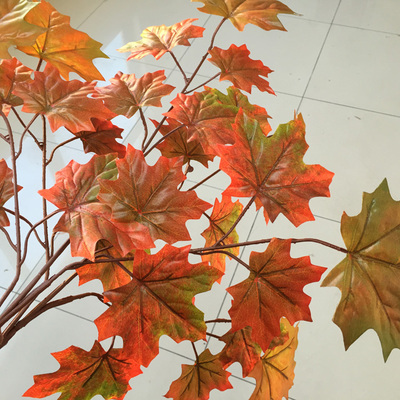 仿真田园风假树叶