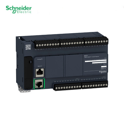 施耐德 PLC 一体型M221可编程控制器 集成1个以太端口 TM221CE40T