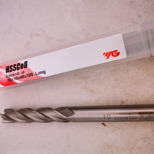 进口YG加长四刃立铣刀10 100 20E2659