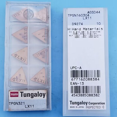 东芝Tungaloy刀片TPGN160304 LX11 D9274