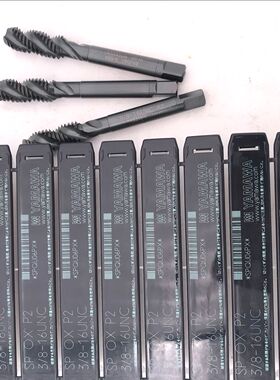 日本进口黑色螺旋丝锥丝攻YAMAWA美制3/8-16 10-24 1/2-13 8-32OX