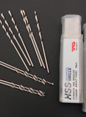 进口韩国YG打孔直柄麻花钻头0.35 0.50.40.6 0.7 0.8 0.9 1.1 1.2