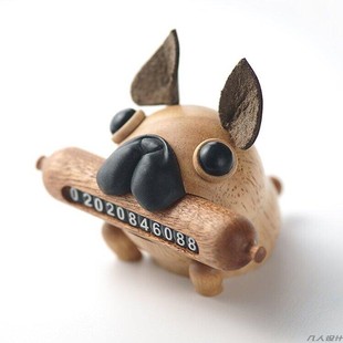 全新正品 牌留電話號(hào)牌中控屏擺件車飾擺件 電話挪車牌臨時(shí)停車號(hào)碼