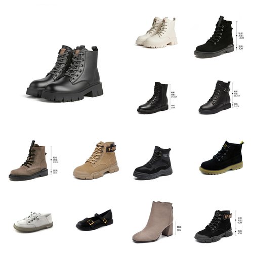 春秋季新款女鞋子女士单鞋圆头平跟小香风百搭通勤休闲潮