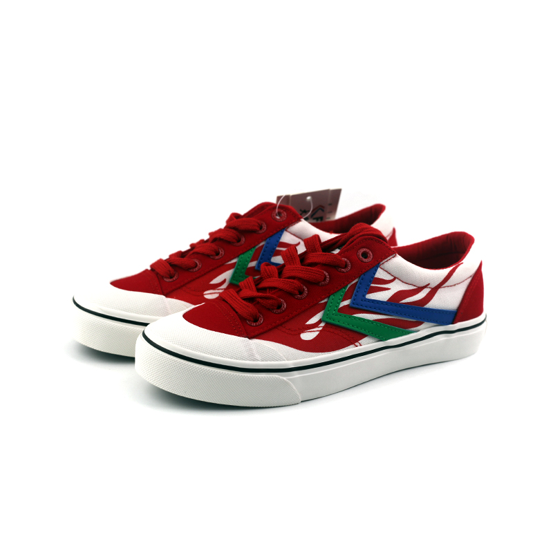 大孚飞跃春秋款男女情侣同款帆布鞋撤柜正品系带平底低帮休闲板鞋