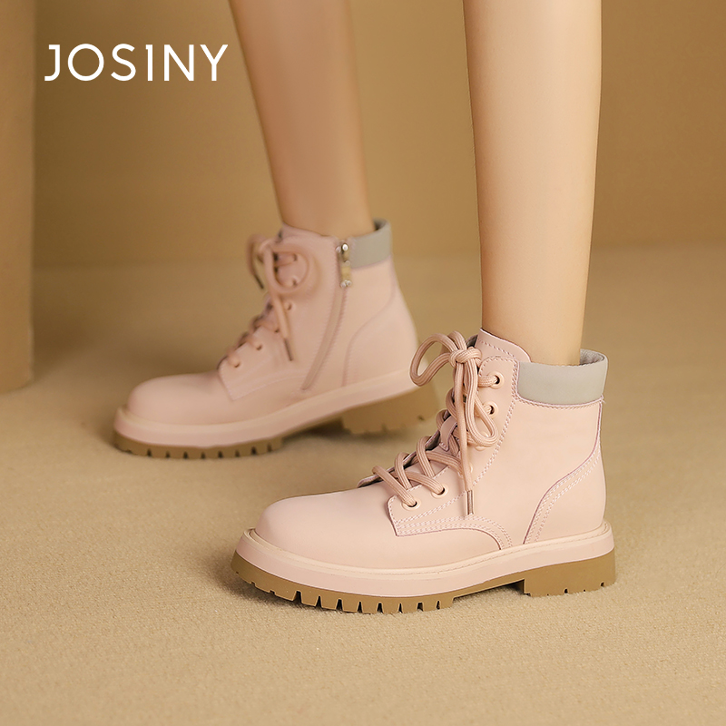 卓诗尼秋冬季撤柜正品女工装户外马丁靴经典大黄蜂配色日常百搭潮