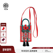 TCH发财包时尚 潮流百搭手机挂件吊带挂包单肩休闲包女T75D40E1003