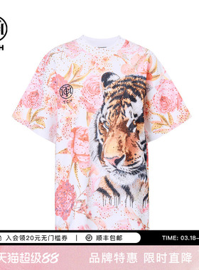 TCH轻奢重工烫钻街头休闲圆领短袖T恤女25年秋季新款T75C10E9006