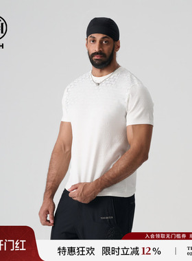 【苏醒同款】TCH百搭高级感白色宽松T恤短袖男夏新款T72B106001