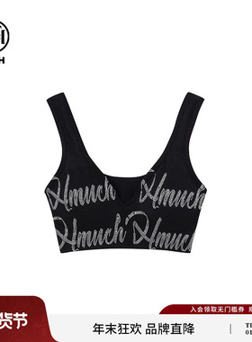 TCHHOME新款字母烫钻无痕内衣无钢圈防下垂背心女T72C69Y5003