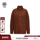 TCH轻奢烫钻25秋冬新款 T75C27E9011 外套男女同款 美式 休闲宽松长袖