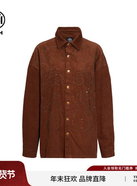 TCH轻奢烫钻25秋冬新款美式休闲宽松长袖外套男女同款T75C27E9011