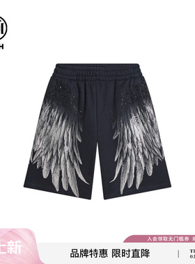 TCH 轻奢2025春夏季新款烫钻休闲短裤男女同款T72B216082