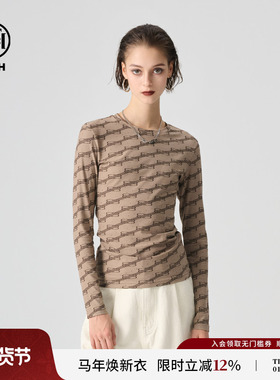 TCH 轻奢2025春季新款时尚休闲T恤轻奢系列T72A026005