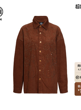 TCH烫钻2026春夏新款美式休闲宽松长袖外套男女同款T75C27E9011