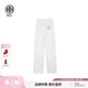 提花阔腿裤 白色满钻时尚 T72A20E9002 春夏新款 TCH新中式
