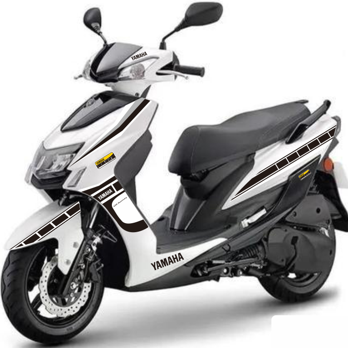 雅马哈60周年劲战贴纸小劲战贴花全车赛鹰拉花林海飞鹰金功改装