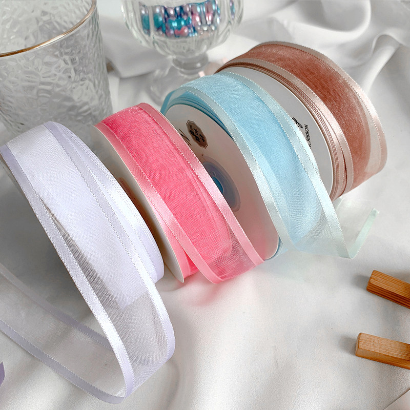 2.5cm宽边纱带雪纱带 diy手工发饰材料优质雪纱 饰品手工发夹材料,居家布艺,丝带/绸带/布带,淘宝优惠券,粉丝福利购,淘宝优惠卷