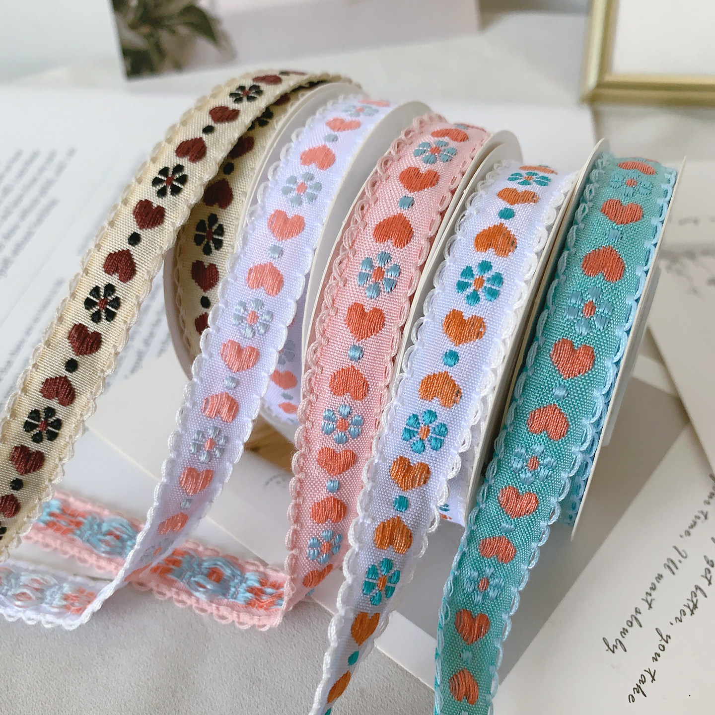 爱心刺绣花边蕾丝手工diy民族风织带服装丝带包边装饰丝带彩带,居家布艺,丝带/绸带/布带,淘宝优惠券,粉丝福利购,淘宝优惠卷