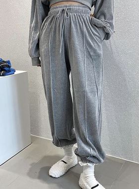 六1125韩国正品10647 休闲裤区精致冬季新潮正品时尚休闲炸街直邮