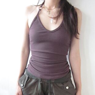 六1125韩国正品hippiedippy-6073 吊带区春冬别致韩版简洁可爱