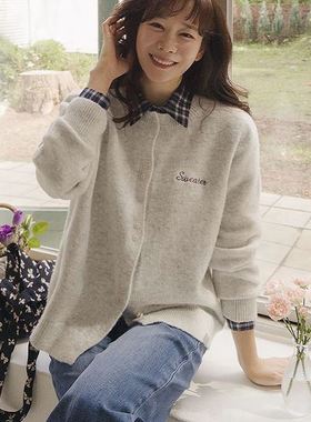 六1125韩国正品queen-s-pider-17157 针织衫区都市冬季复古正品