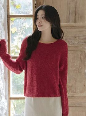 六1125韩国正品ode-910956 针织衫区知性人气风格春季清新通勤