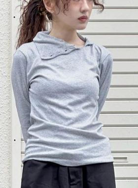 六1125韩国正品ulit-tleras-cal303 T恤区春季清新通勤端庄纯色