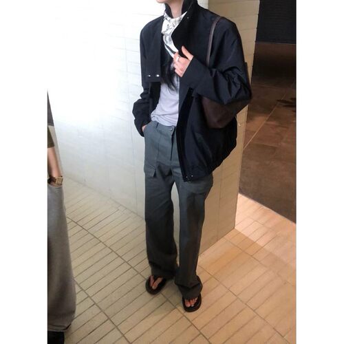 九0820韩国东大门裤子区LAKE-8794155正品大气休闲档口直邮时尚