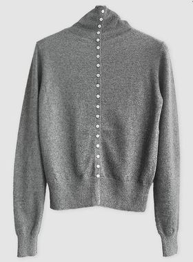 六1125韩国正品alit-tle-b--18062 针织衫区通勤端庄纯色时装正品