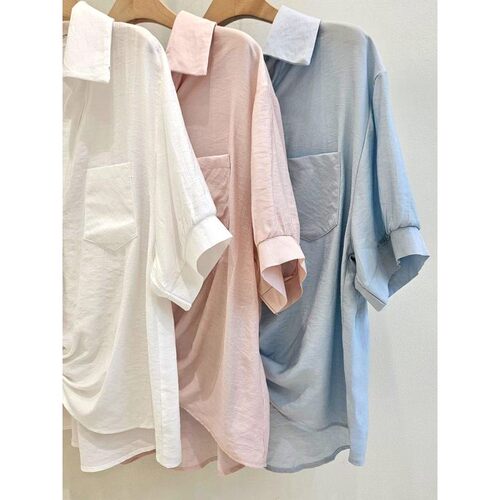 九0820韩国东大门上衣区ITEM-8793130端庄通勤魅力纯色舒适正品
