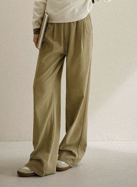 六1125韩国正品dodry-40285 裤子区通勤流行纯色英伦正品独特冬款