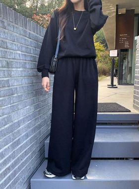 六1125韩国正品76187 套装区都市冬季复古正品修身休闲欧美直邮