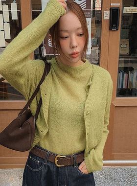 六1125韩国正品han-aun-n-i-190346 针织衫区休闲炸街直邮知性