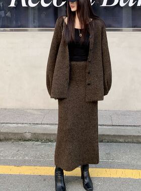 六1125韩国正品the-mood-26685 套装区洋气春季经典通勤流行纯色