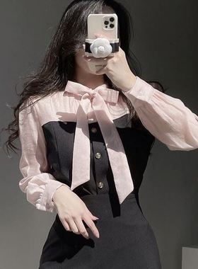 六1125韩国正品miran-gmiran-g-3461 衬衫区独特冬款瑞丽新款浪漫