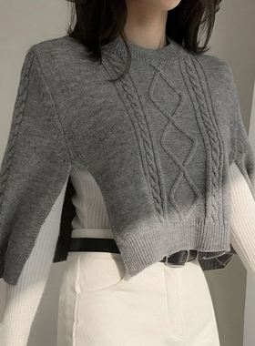 六1125韩国正品dab-agirl86243 针织衫区冬季气质正品个性休闲