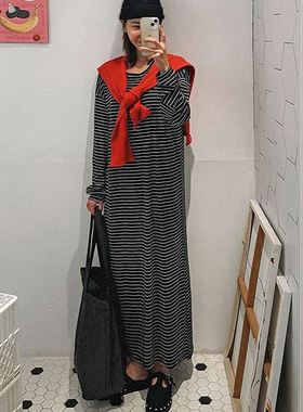 六1125韩国正品han-aun-n-i-190436 连衣裙区可爱都市冬季复古