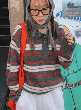 六1125韩国正品han-aun-n-i-190394 针织衫区洋气春季经典通勤