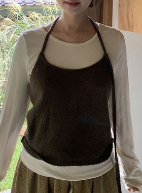 六1125韩国正品dailymarket-17569 背心区春季经典通勤流行纯色