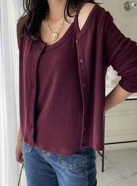 六1125韩国正品mon-icaroom-19391 套装区魅力人气洋气春季经典