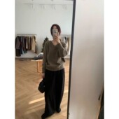 清新 8731517知性人气新潮春季 九1226韩国东大门针织衫 区MOANI