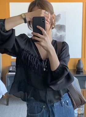 六1125韩国正品tren-dy-apparel--29905 衬衫区简约韩版街头可爱