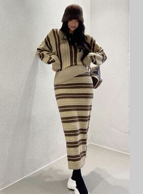 六1125韩国正品10693 套装区春冬简约韩版街头可爱优雅冬季气质