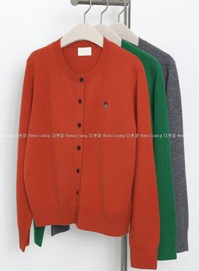 六1125韩国正品17781 针织衫区冬季复古正品修身休闲欧美直邮大气