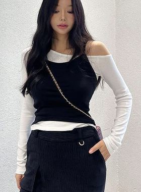 六1125韩国正品10680 T恤区新潮正品时尚休闲炸街直邮知性人气