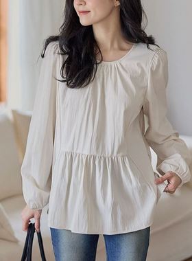 六1125韩国正品70081 衬衫区直邮知性人气风格春季清新通勤端庄