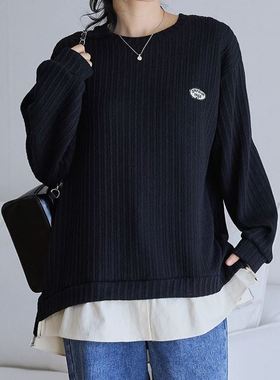 六1125韩国正品70008 T恤区甜美学院春冬简约韩版街头可爱优雅